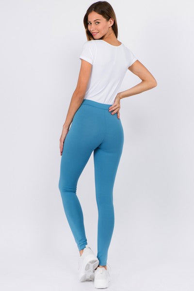 Cotton High Rise Leggings