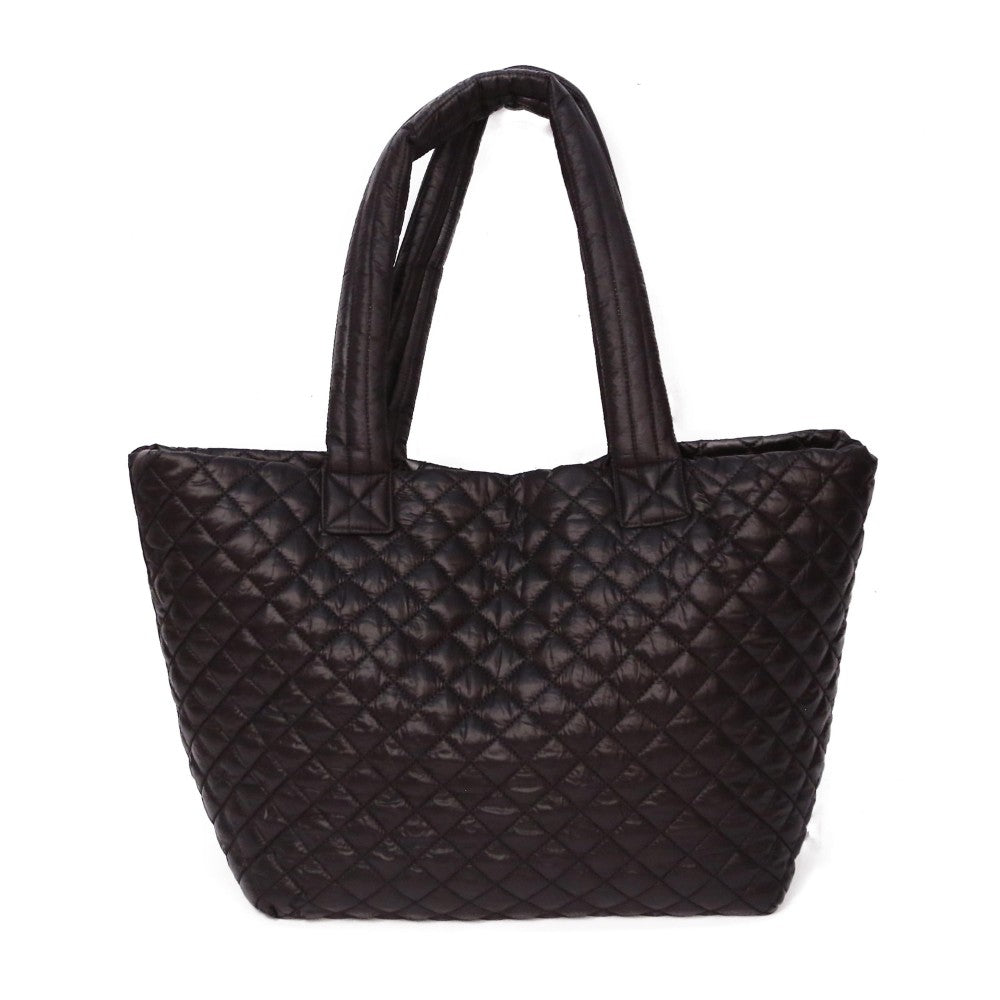 Quilted Padding Tote Bag