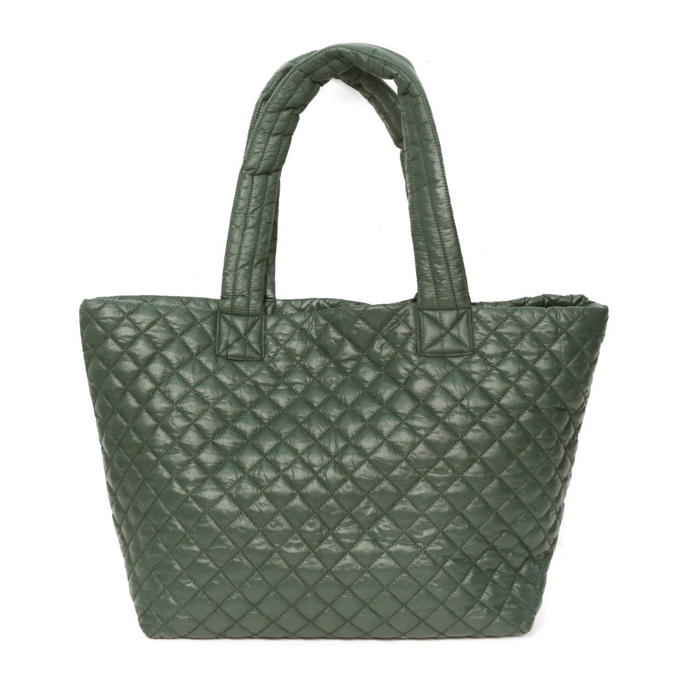 Quilted Padding Tote Bag