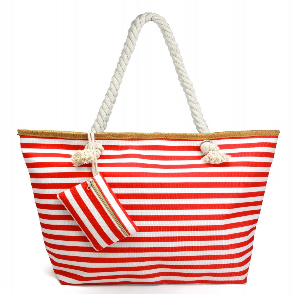 Striped Tote Bag