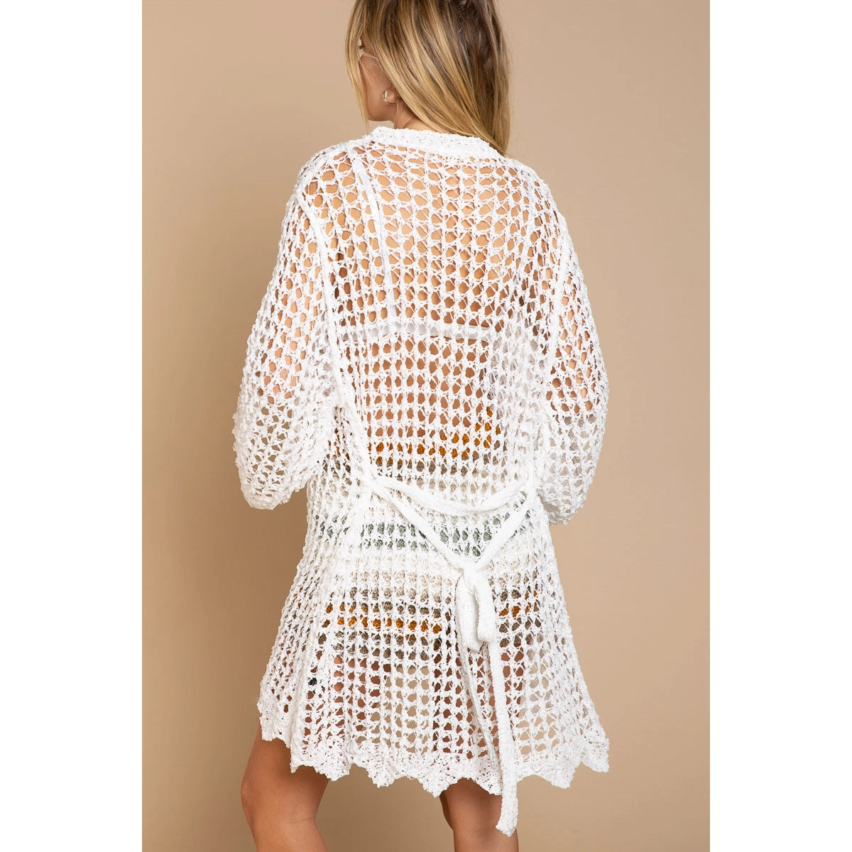 Fishnet Cardigan