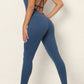 Crisscross Spaghetti Strap Active Jumpsuit