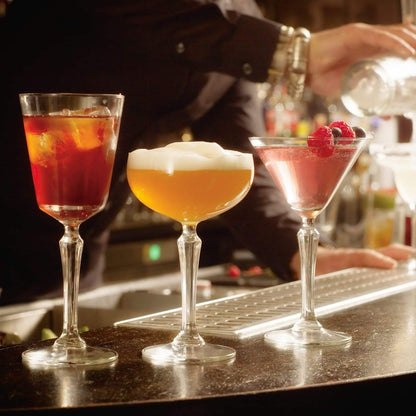 Libbey Capone Cocktail Shaker and 4 Glasses Set