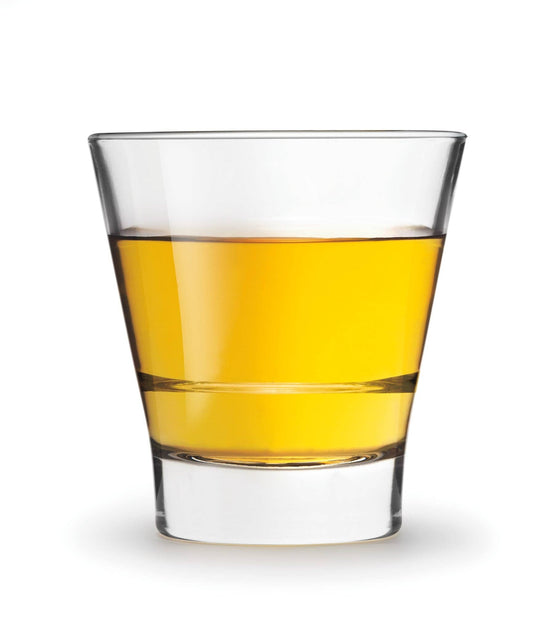 Libbey Endeavor Stacking Double Old Fashioned Glasses, 12 ounce, Set of 12