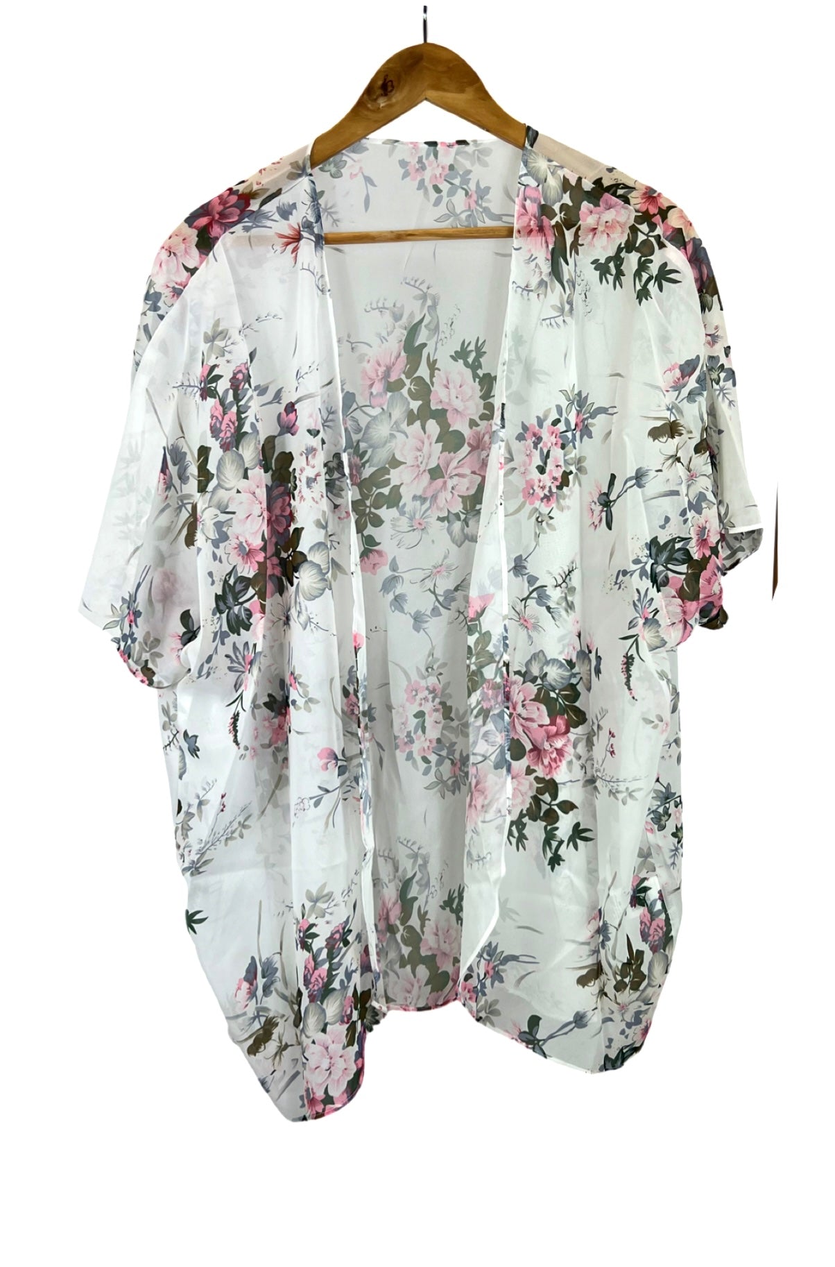 Blooms Of Color Kimono