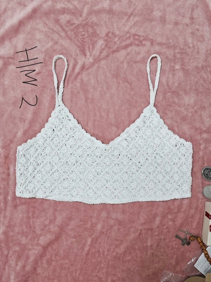Crochet Bikini Top Cover Up