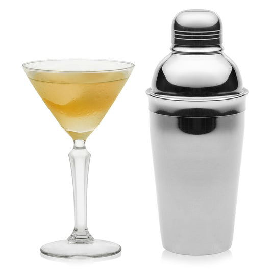 Libbey Capone Cocktail Shaker and 4 Glasses Set