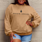 Simply Love Full Size ROCKIN AROUND  Long Sleeve Sweatshirt