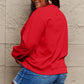 Simply Love Full Size ROCKIN AROUND  Long Sleeve Sweatshirt