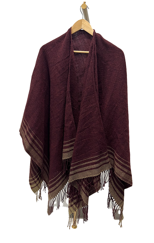 Classic Knit Ruana wrap