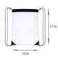 Clear Drawstring Backpack