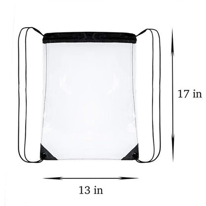 Clear Drawstring Backpack