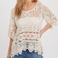 Crochet Hi lo Hem Top