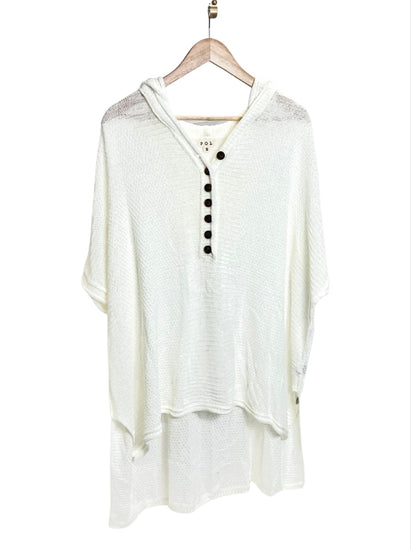 Hooded Poncho Coverup