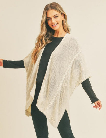 Cable Knit Kimono