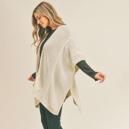 Cable Knit Kimono
