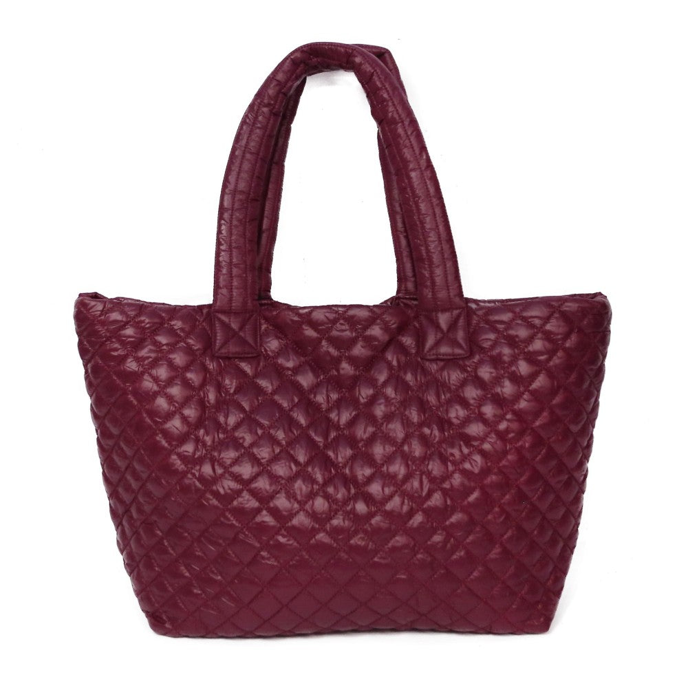 Quilted Padding Tote Bag – 300MAIN Boutique