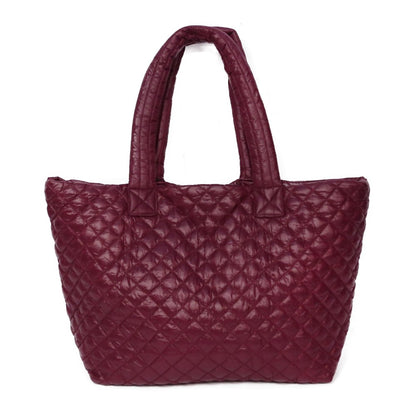 Quilted Padding Tote Bag