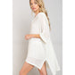 Hooded Poncho Coverup